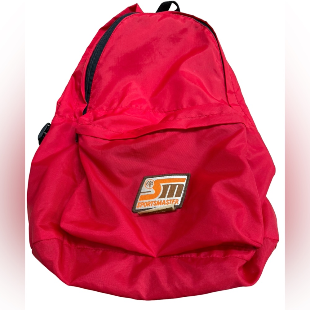 Vintage Sportsmaster Red SHASTA Mountain Hiking Small Women’s Backpack RARE